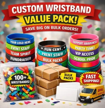 Swirl Silicone Wristband Bracelet | Colorful Rubber Wristband